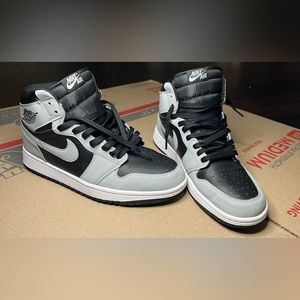 Jordan 1 gray and black shadow